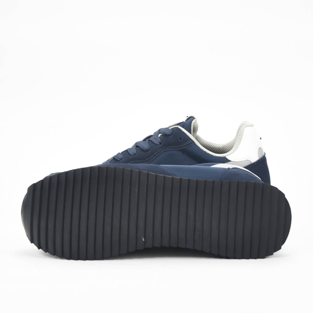 La Martina Baskets Style Décontracté Bleu Homme