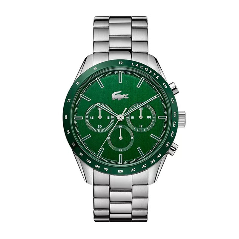 Montre Lacoste Chronographe Cadran Vert Acier Inoxydable Homme