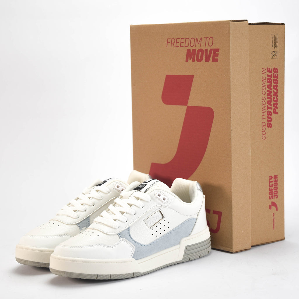 Safety Jogger Sneakers Lifestyle Blanc et Gris Homme