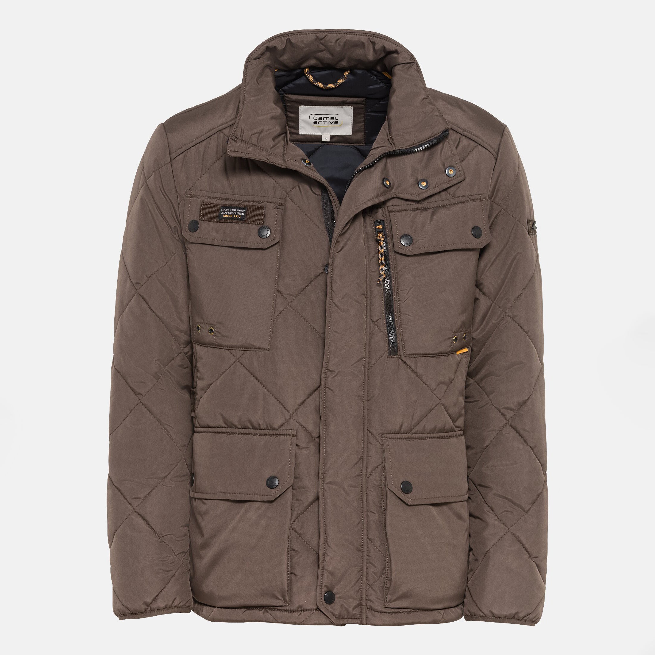 Camel Active Veste Matelassée Fonctionnelle Marron Homme
