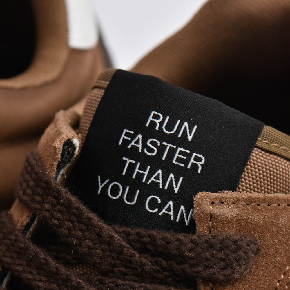 SUN68 Sneakers en Daim et Textile Marron Homme