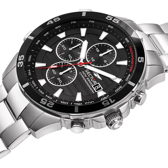 Sector Montre Chronographe Acier Inoxydable Homme