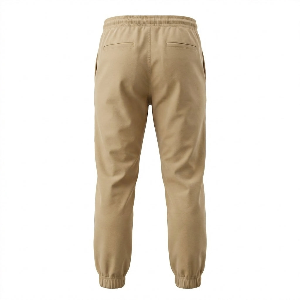 DEPART Pantalon Jogger Beige Confortable Homme