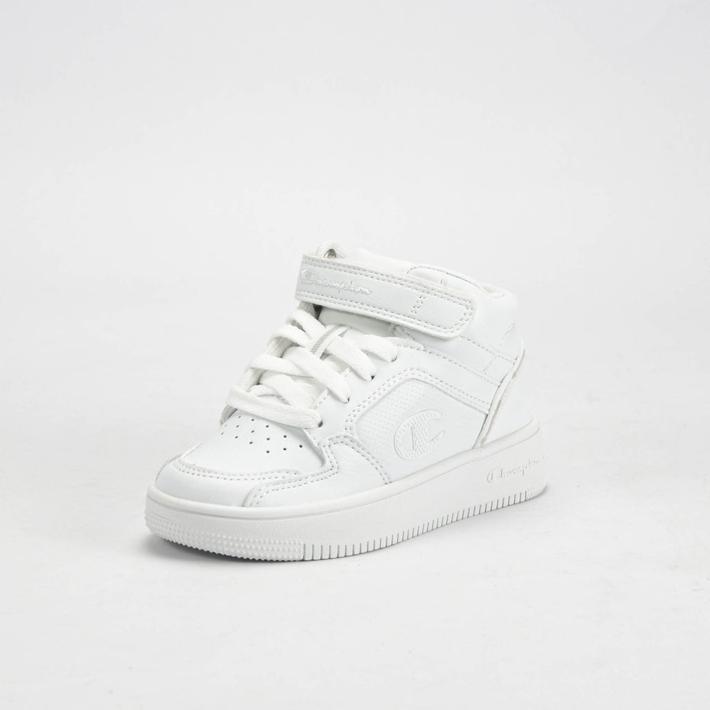Champion Baskets Rebound Mid Blanches Enfant