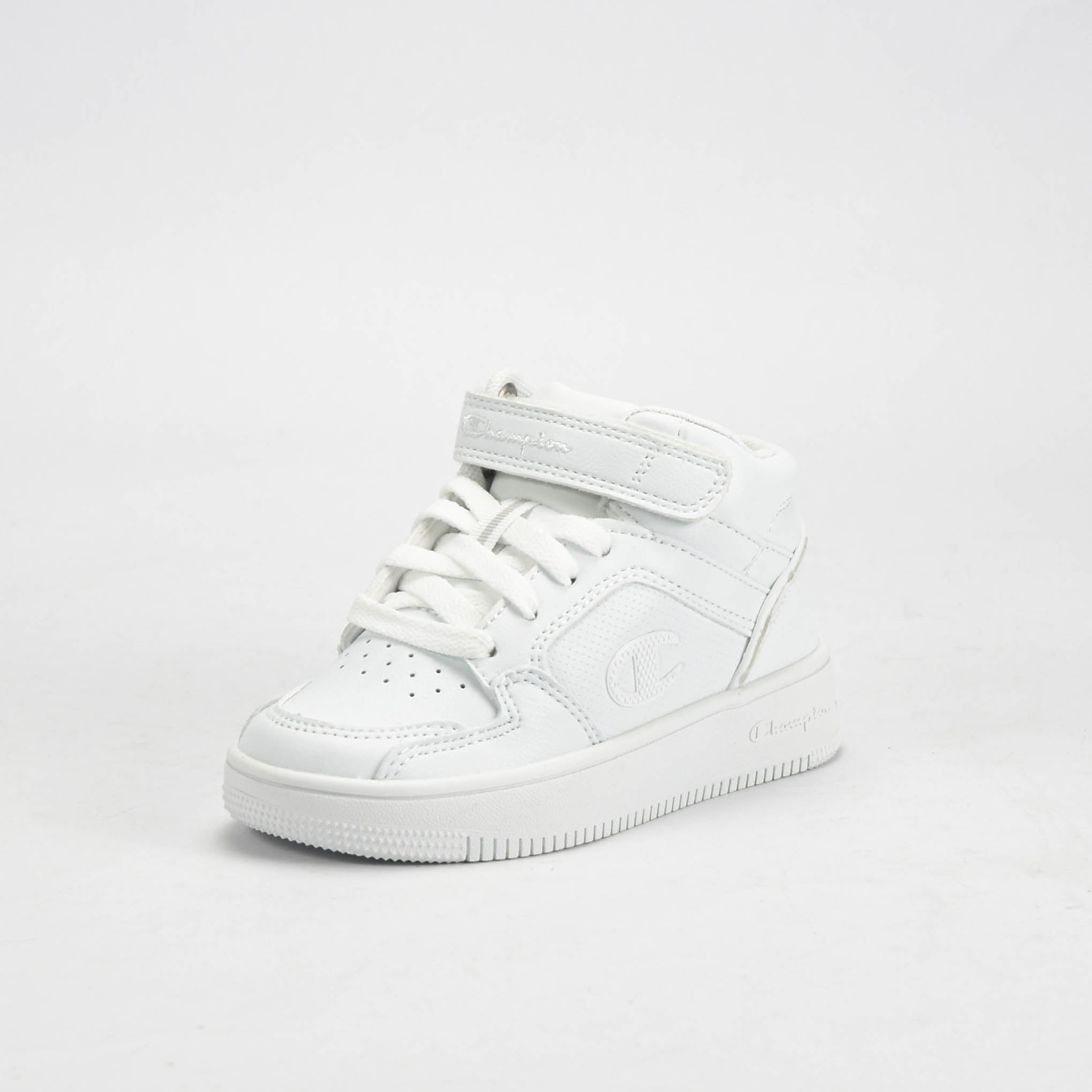 Champion Baskets Rebound Mid Blanches Enfant