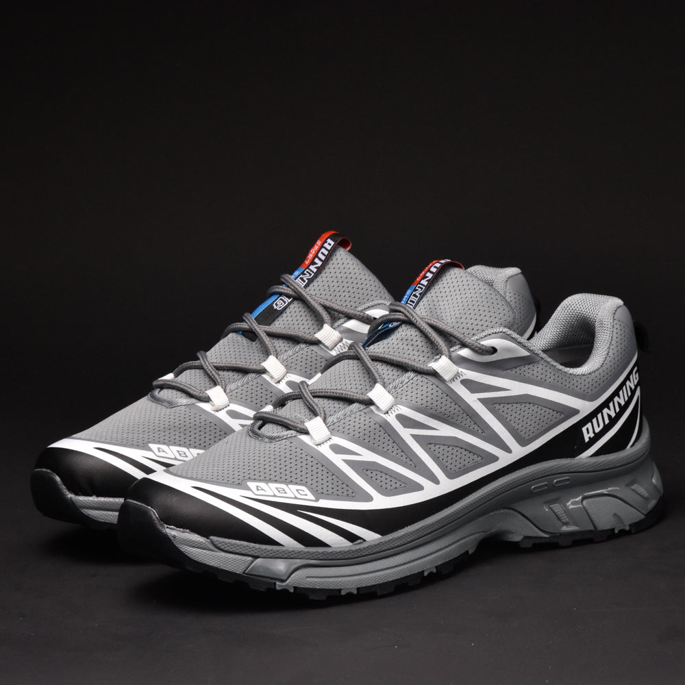 AuraSole Baskets Running Respirantes Homme Gris