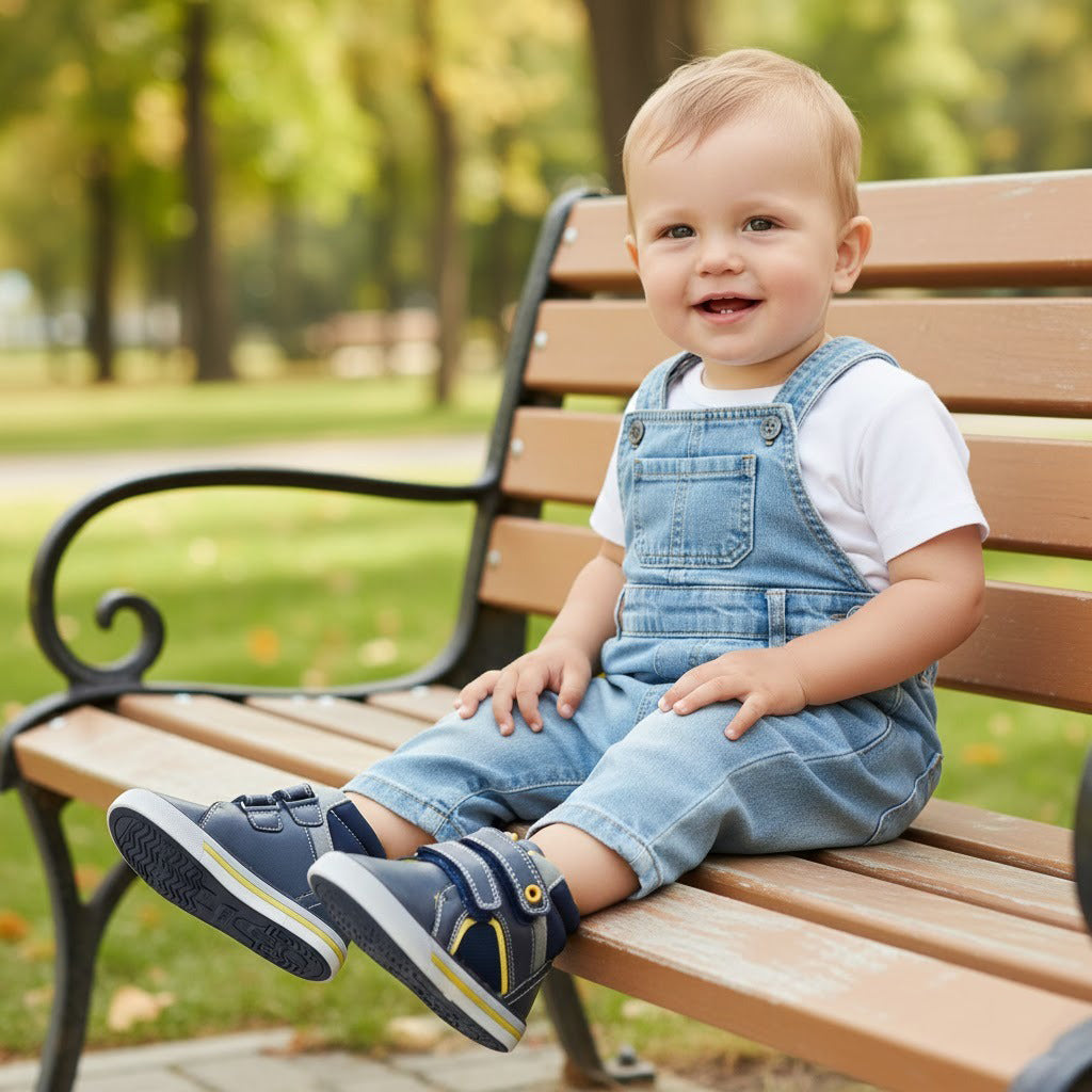 Chicco Baskets Montantes à Scratch Confortables Enfant