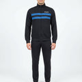 Lotto Survêtement Sportswear Confortable Noir et Bleu Homme
