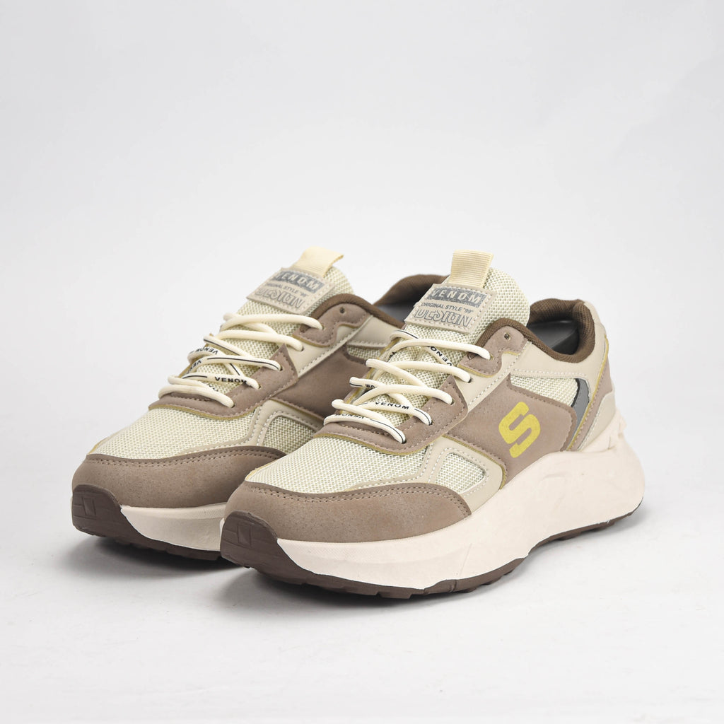 Venom Baskets Casual Beige Respirantes Homme
