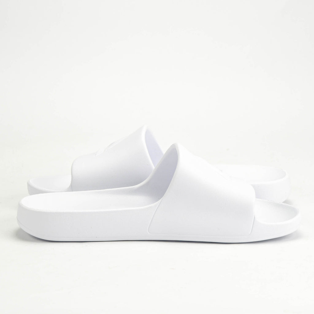 Peak Claquettes de Sport Légères Blanches Homme