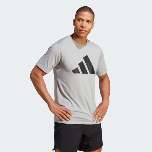 ADIDAS TRAIN ESSENTIALS FEELREADY LOGO TRAINING TEE