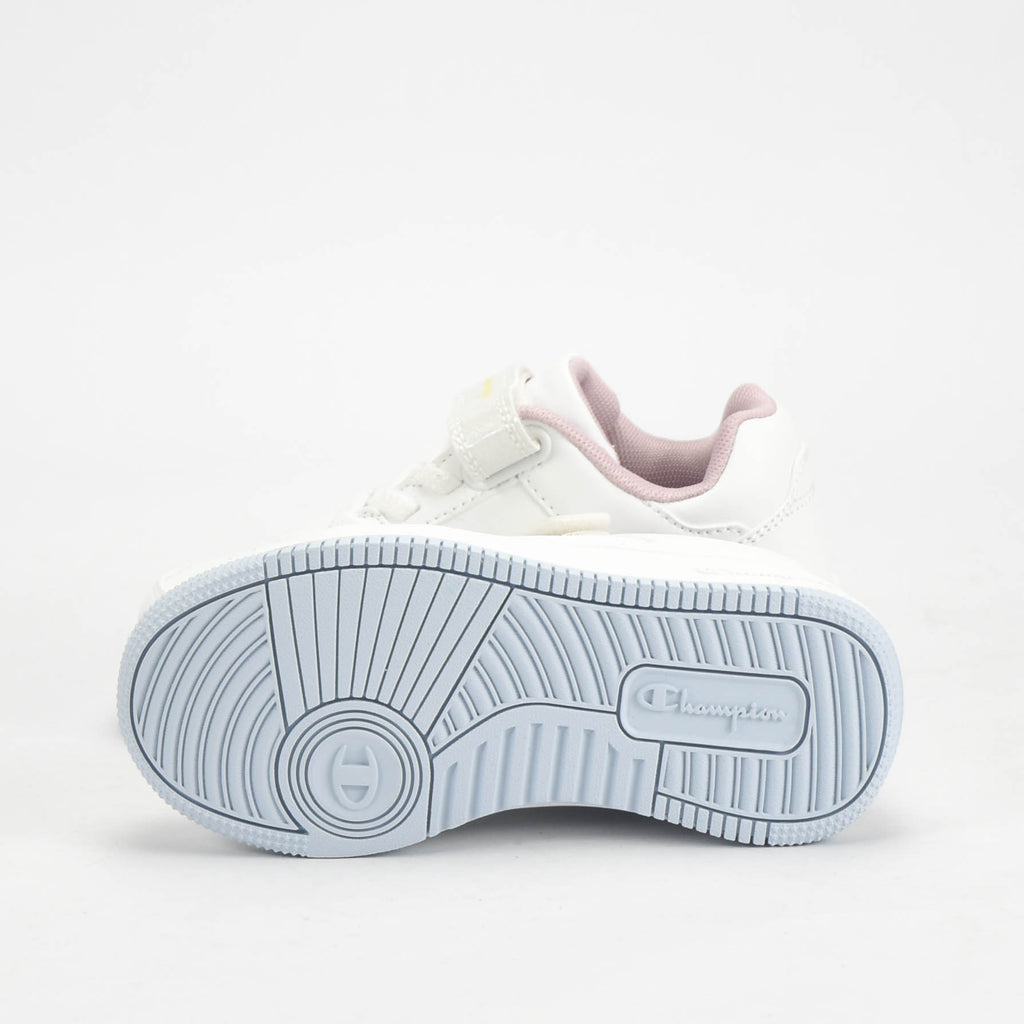 Champion Baskets Basses à Scratch et Paillettes Fille