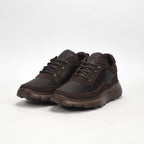 Real Shoes Baskets Marron Confortables Homme