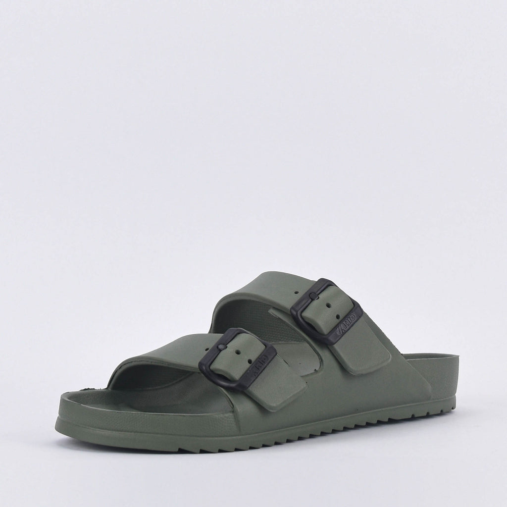 Kito Sandales à Boucles Confortables Homme