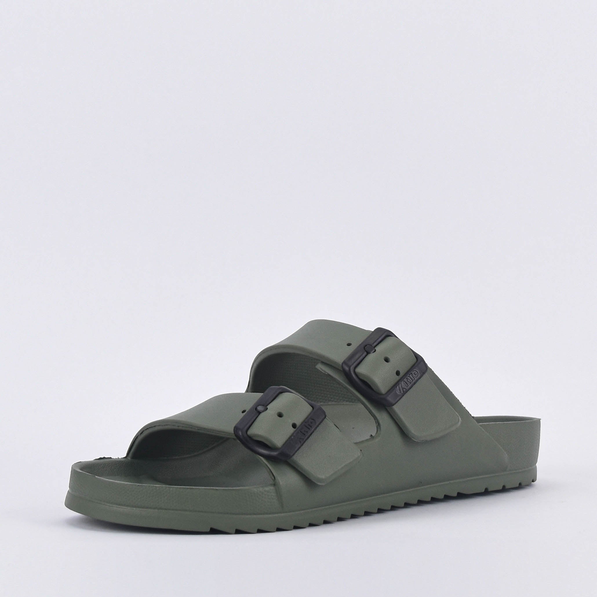 Kito Sandales à Boucles Confortables Homme