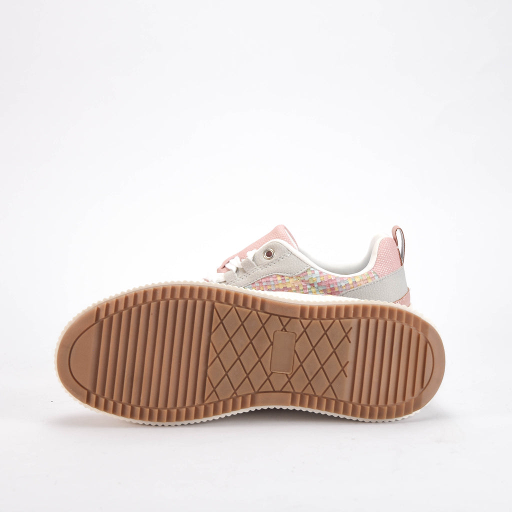 Street Life Baskets Plateforme Multicolores Femme