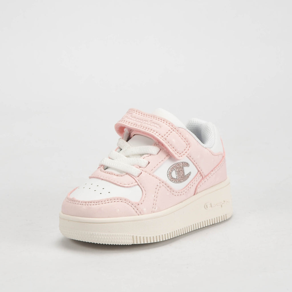 Champion Baskets Rebound Platform Rose Bébé Fille