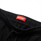 Depart Pantalon Jogging Cargo Noir Homme Coupe Slim