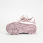 Champion Baskets Rebound 2.0 Basses Rose et Blanc Fille