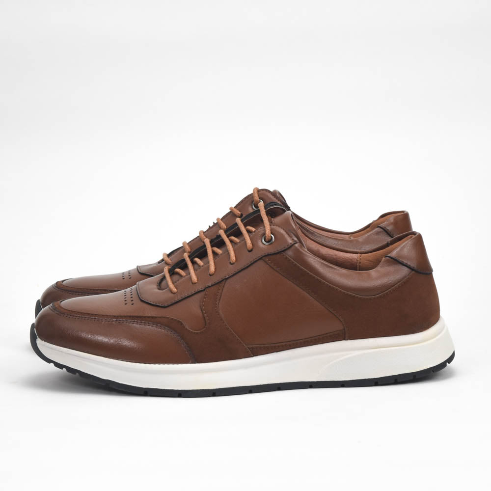 Franco Ferry Chaussures Sneakers Cuir Élégantes Homme