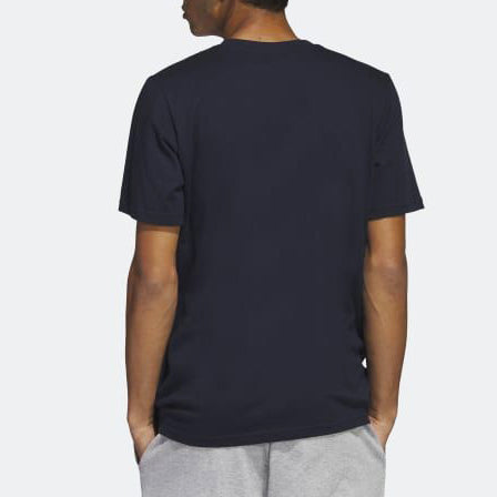 Adidas T-shirt Sportswear Logo Graphique Rose Homme