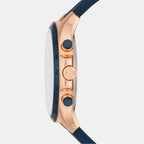 Armani Exchange Montre Chronographe Cadran Bleu Homme