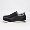 Brunello Cucinelli Baskets Cuir et Daim Noir Homme