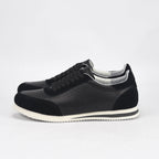 Brunello Cucinelli Baskets Cuir et Daim Noir Homme