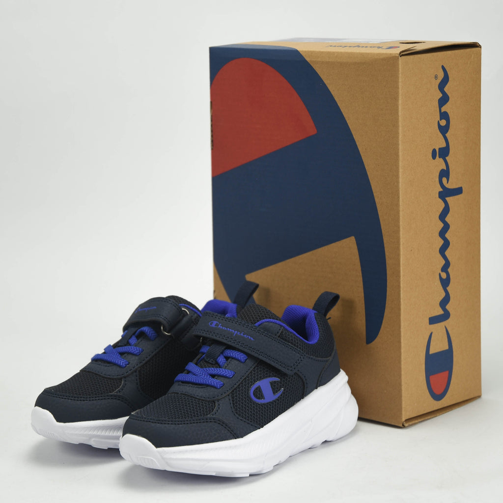 Champion Baskets Basses Respirantes Enfant Bleu Marine