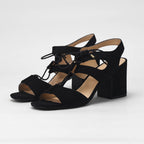 André Sandales à Talons Lacées Élégantes Femme