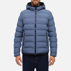Geox Doudoune à Capuche Respirante Homme