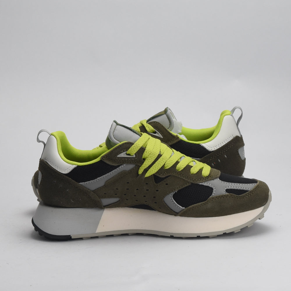 BASKET SUN68-JAKI-OUTDOOR-19-MILITAIRE﻿ 4