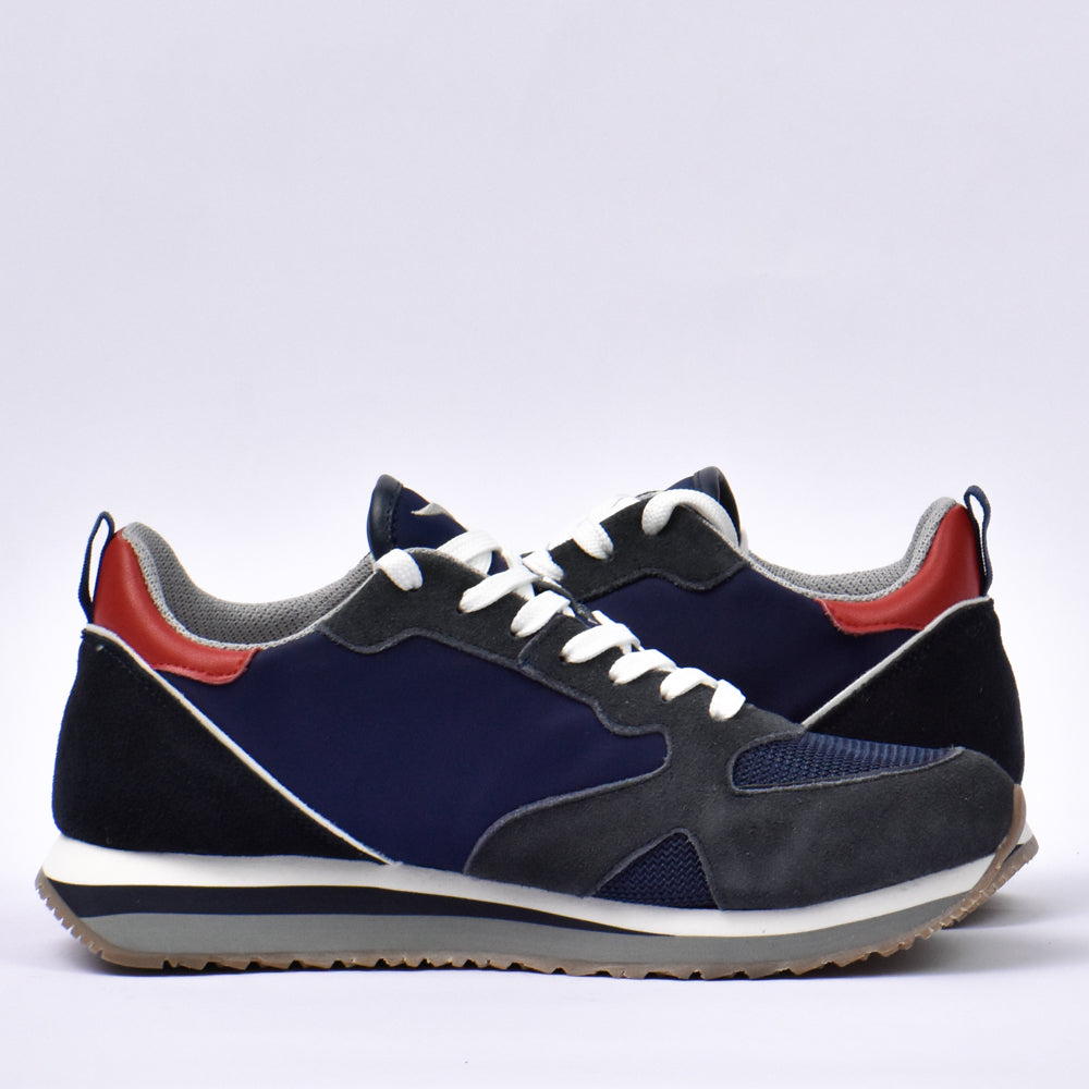 Alberto Guardiani Sneakers Sport Chic en Daim Homme