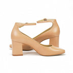 André Escarpins Jasmine Beige Élégants Femme
