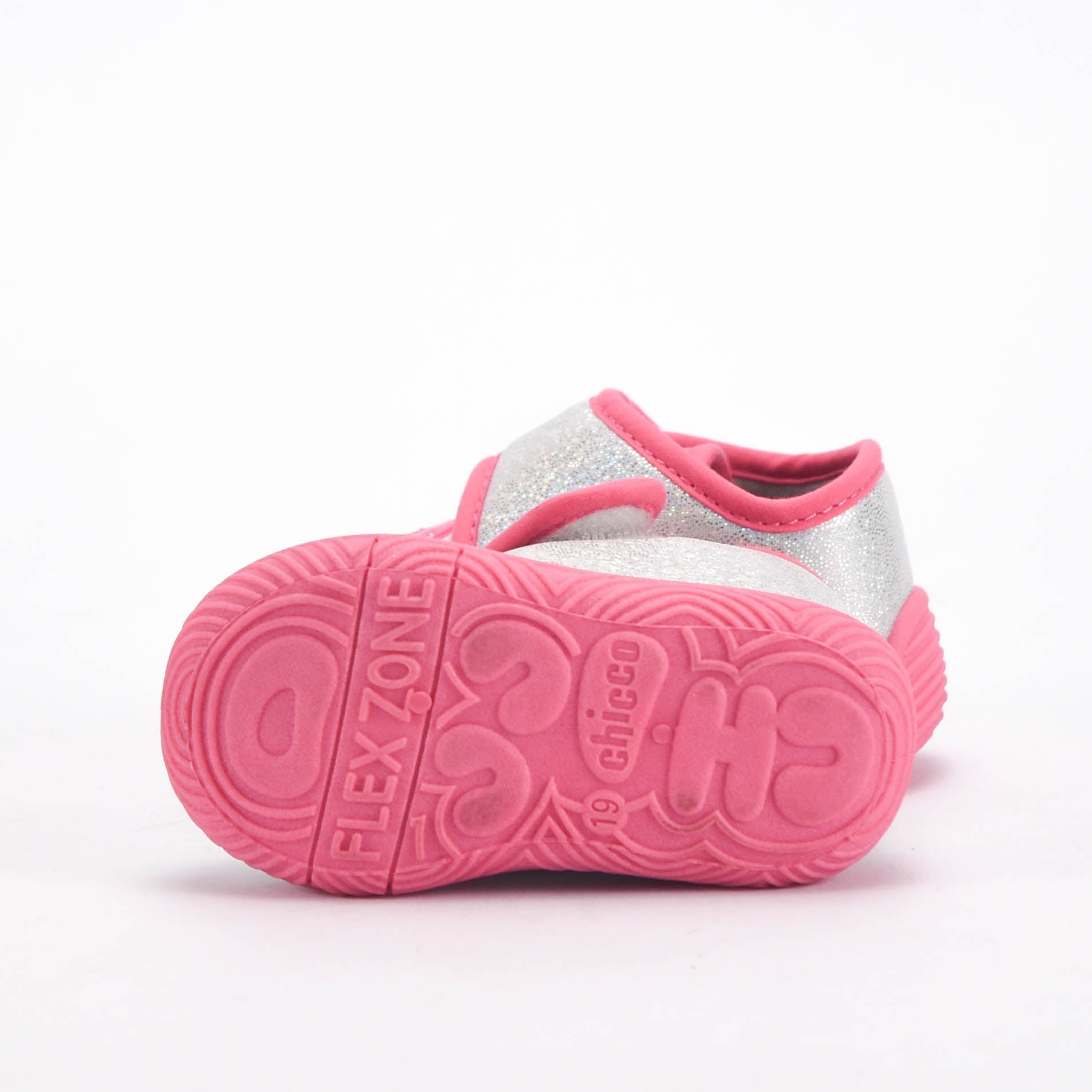 Chicco Chaussons Souples Pailletés Premier Pas Fille