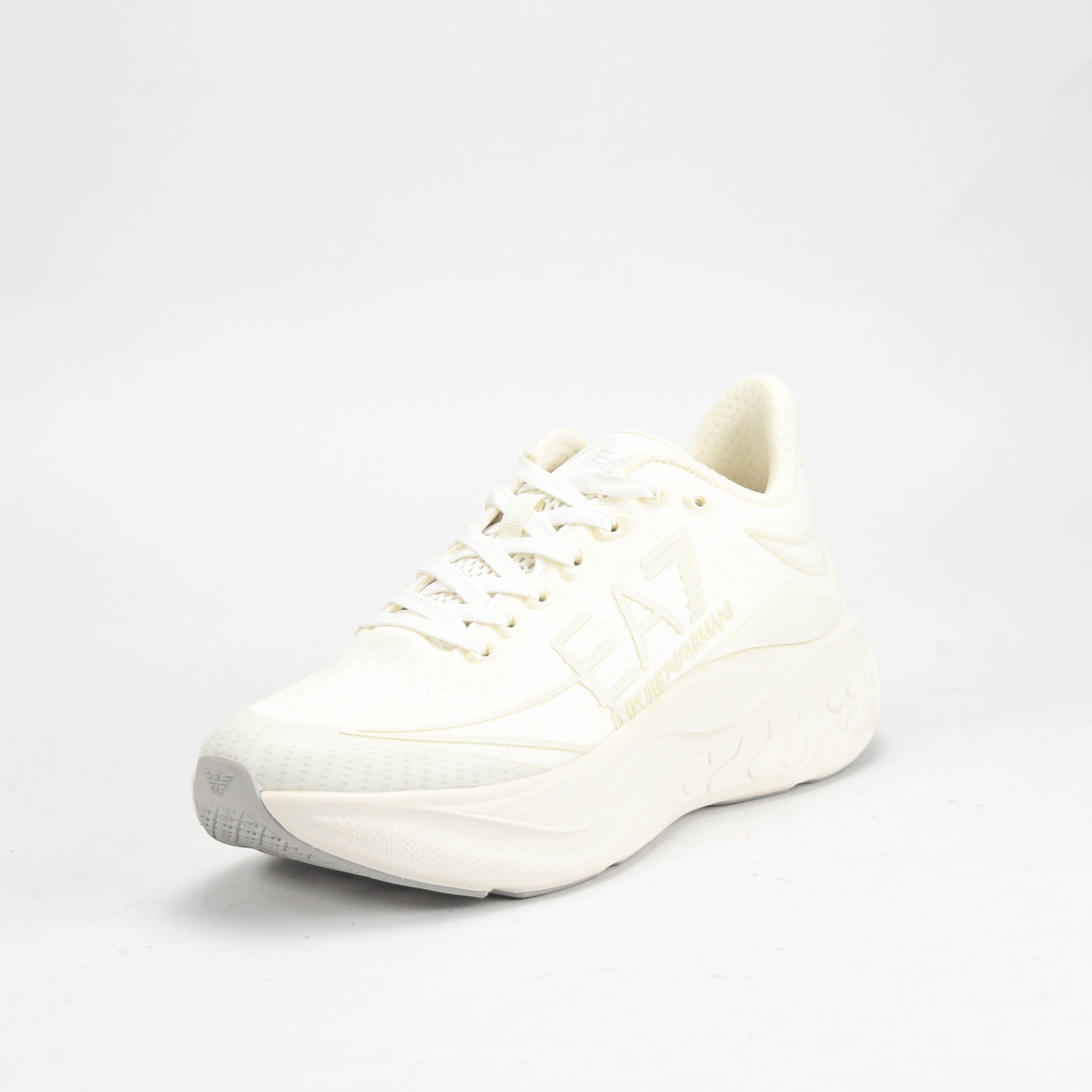EA7 Emporio Armani Baskets Crusher Distance Blanches Homme