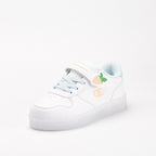 Champion Baskets Basses Blanches à Scratch pour Fille
