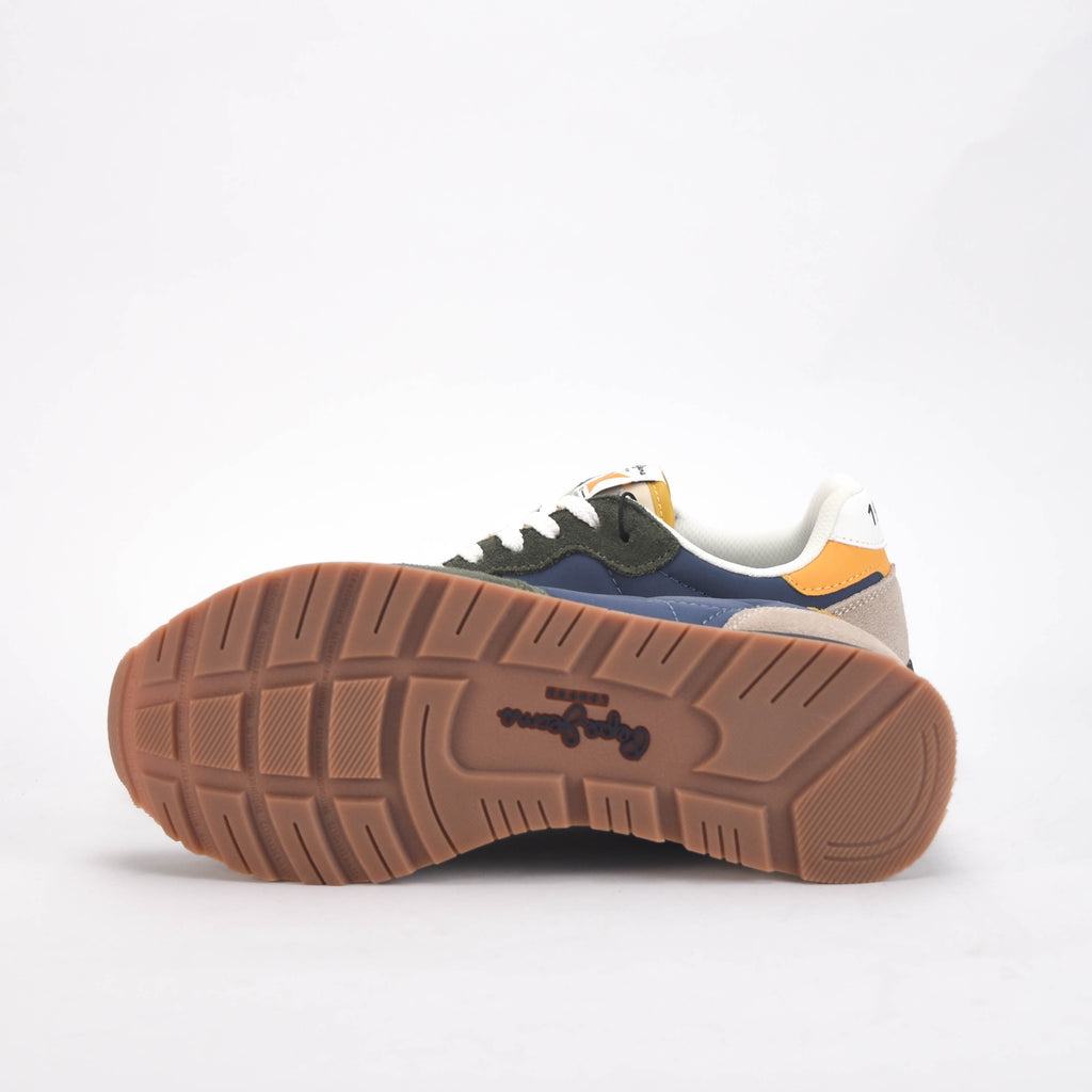 Pepe Jeans Sneakers Rusper Style Rétro Multicolore Homme