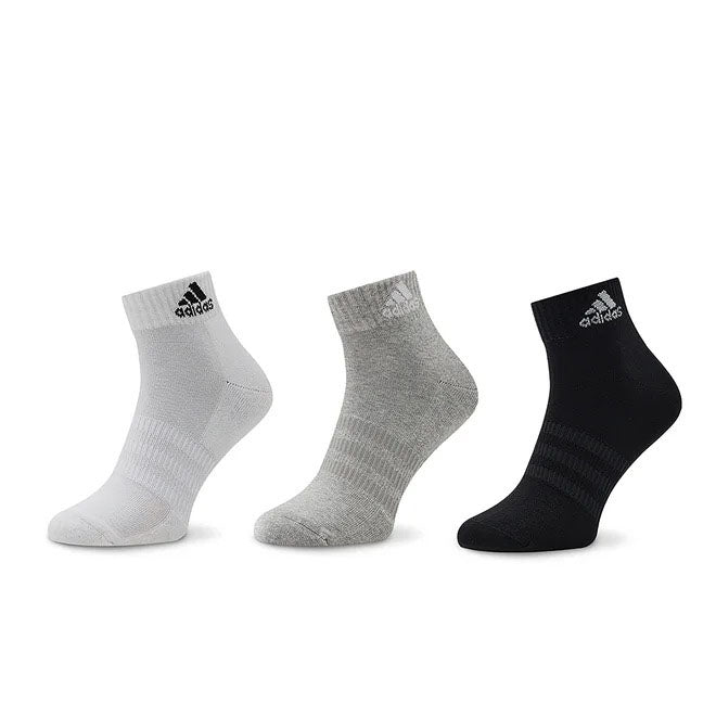 Adidas Chaussettes de Sport Matelassées Homme Pack de 3