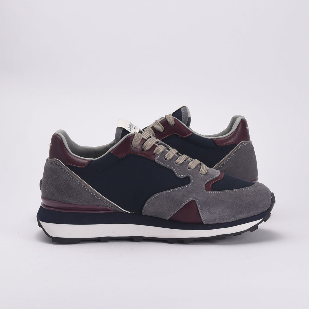 Guardiani Sneakers Casual en Cuir et Daim Homme
