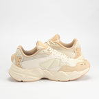 Peak Baskets Chunky Style Beige Confortables Unisexe