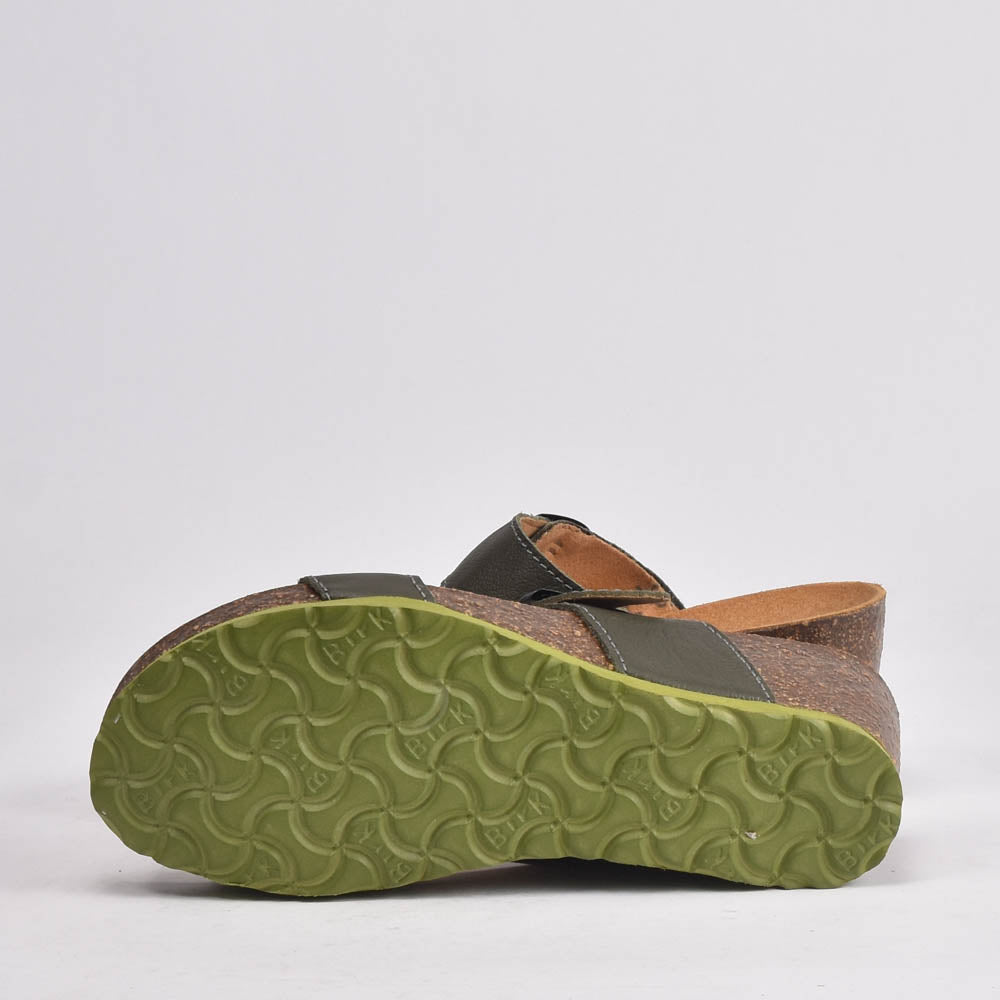 BIRK CUIR VERT﻿ 5