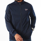 Reebok Veste de Survêtement Sportive Navy Homme