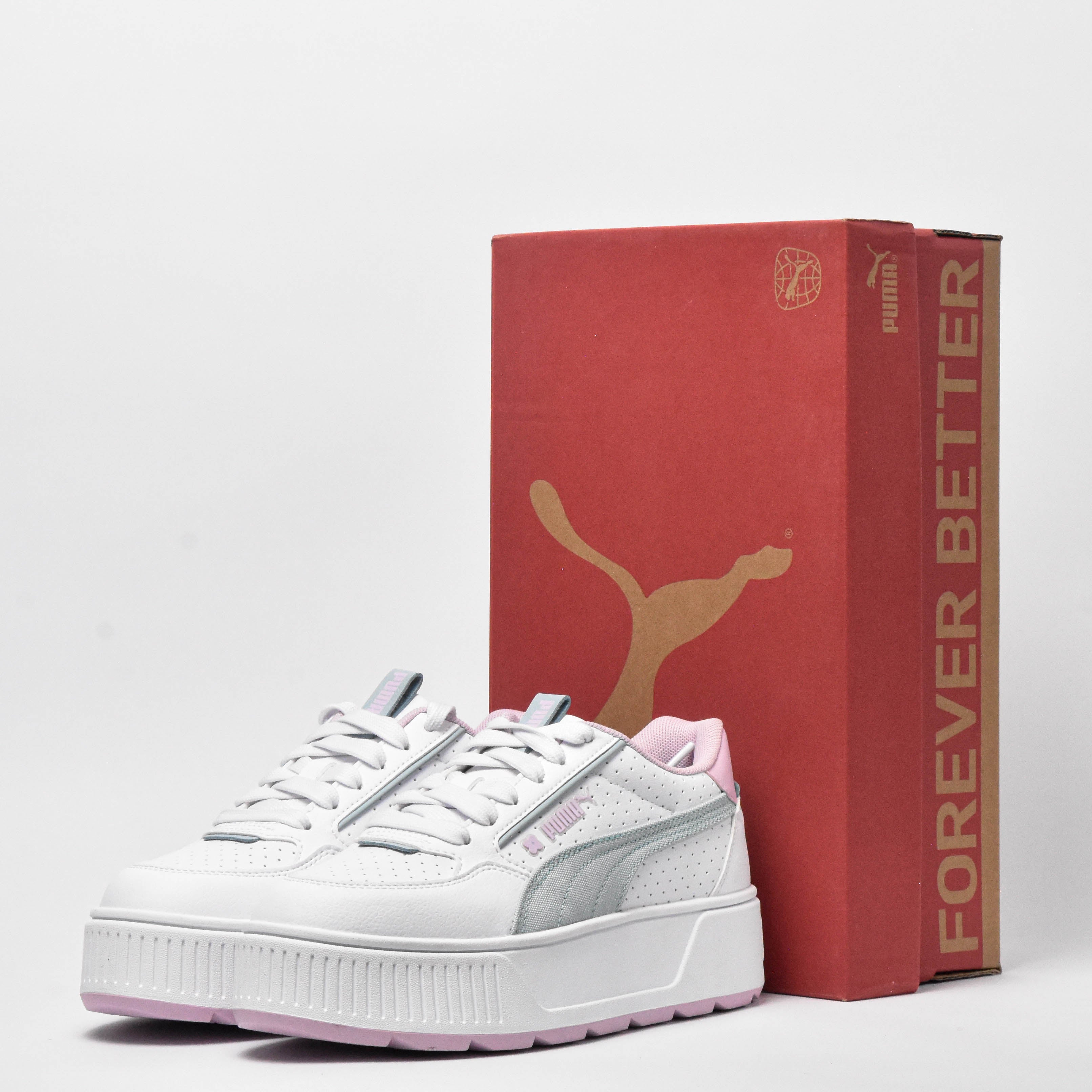 Puma Baskets Plateforme Karmen Style Décontracté Femme