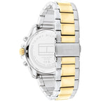 Tommy Hilfiger Montre Chronographe Bicolore Élégante Homme