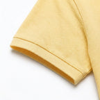 Kimland Polo Homme Jaune Coupe Classique Élégant