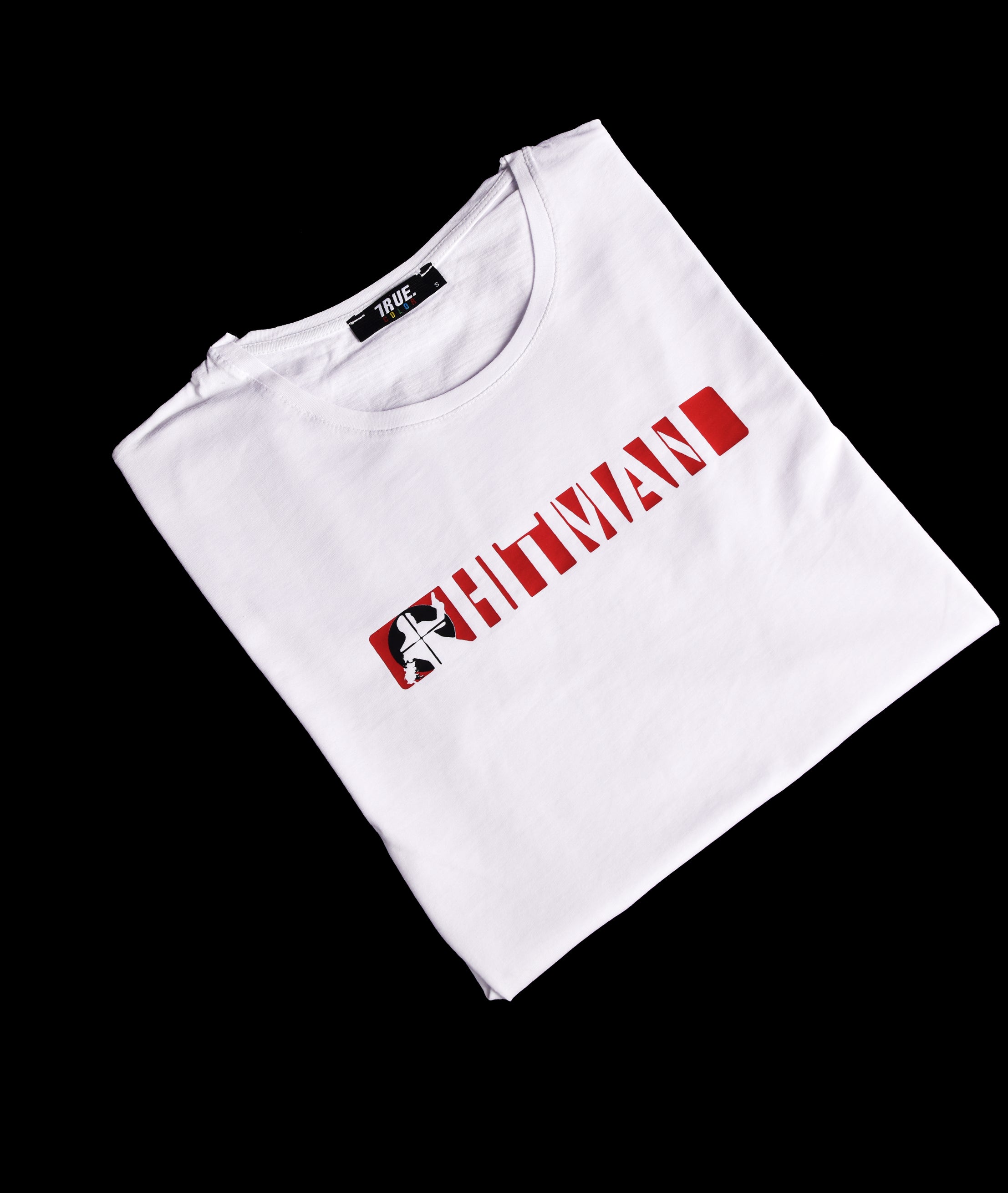 T-shirt BLANC *HITMAN *