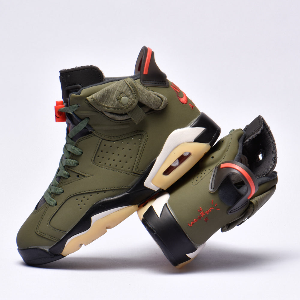Nike Jordan 6 Sneakers Style Militaire Homme