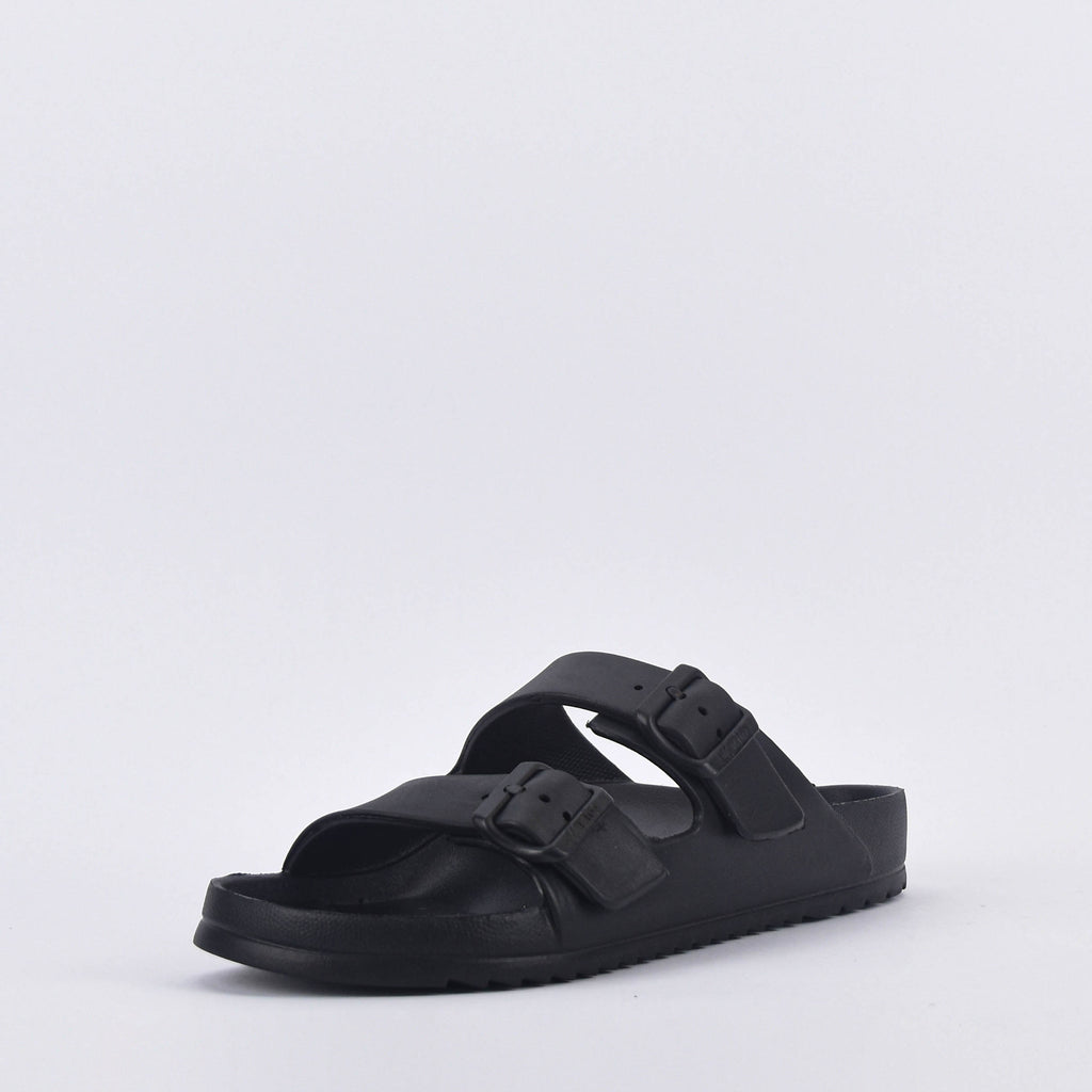 Kito Sandales à Boucles Confortables Noir Unisexe
