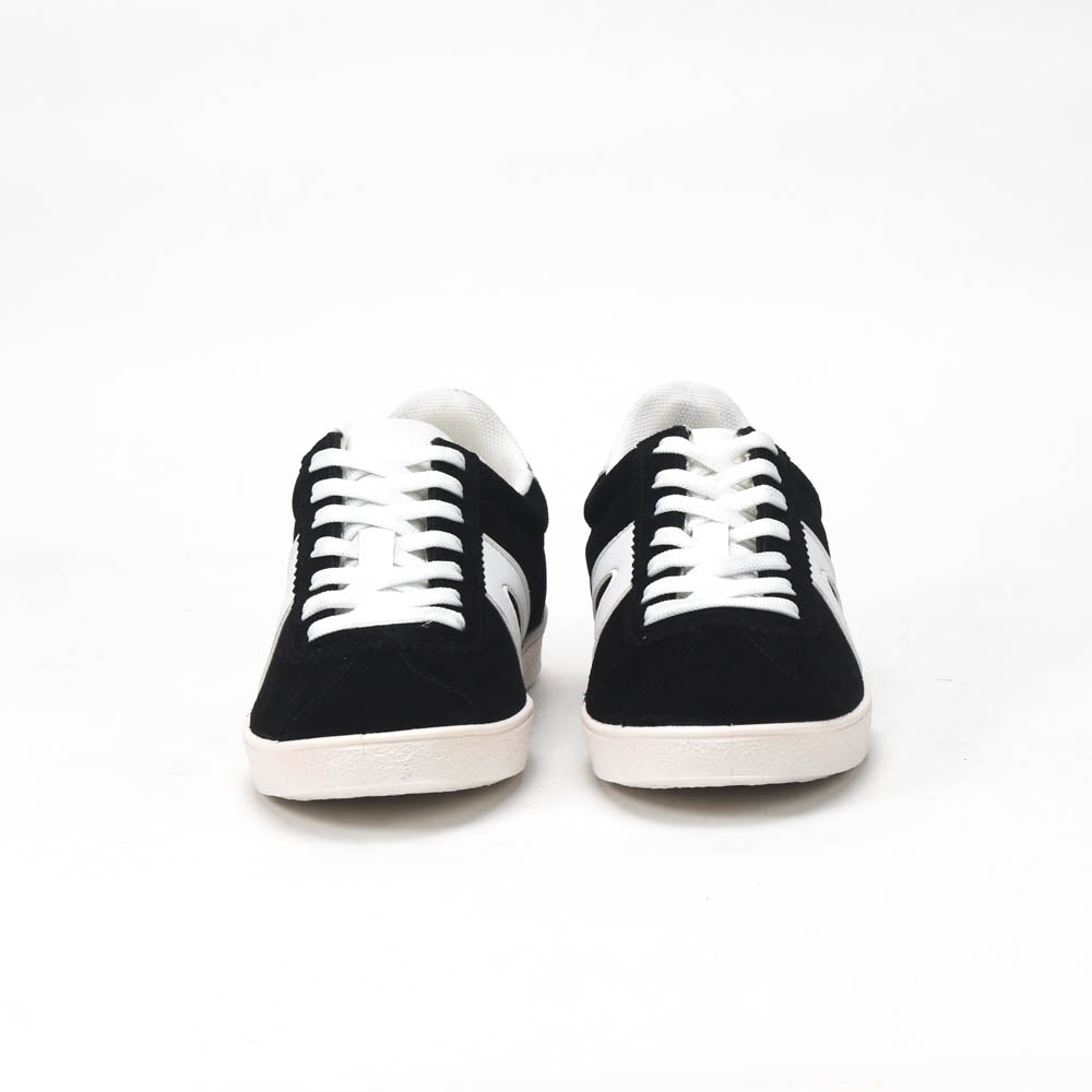 André Baskets Basses Style Urbain Noir et Blanc Homme